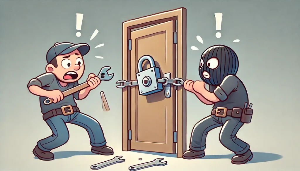 anti inbraak slot